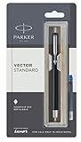 Parker Vector Dark Blue CT Fountain Pen - Fine Nib