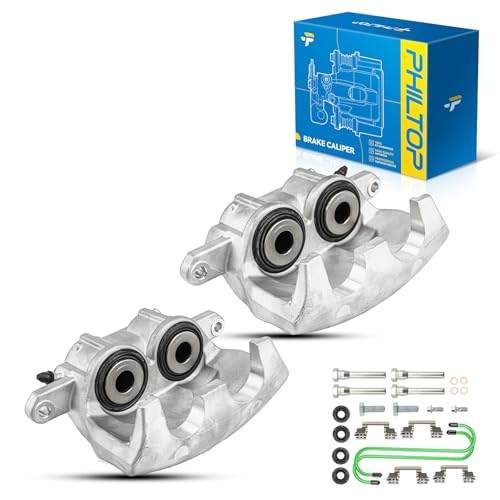 Image of PHILTOP Brake Caliper for 2006-2021 Dodge Charger | Front Caliper for 2005-2021 Chrysler 300, 2009-2021 Dodge Challenger, 2013-2014 Chrysler 200, 2013-2014 Dodge Avenger