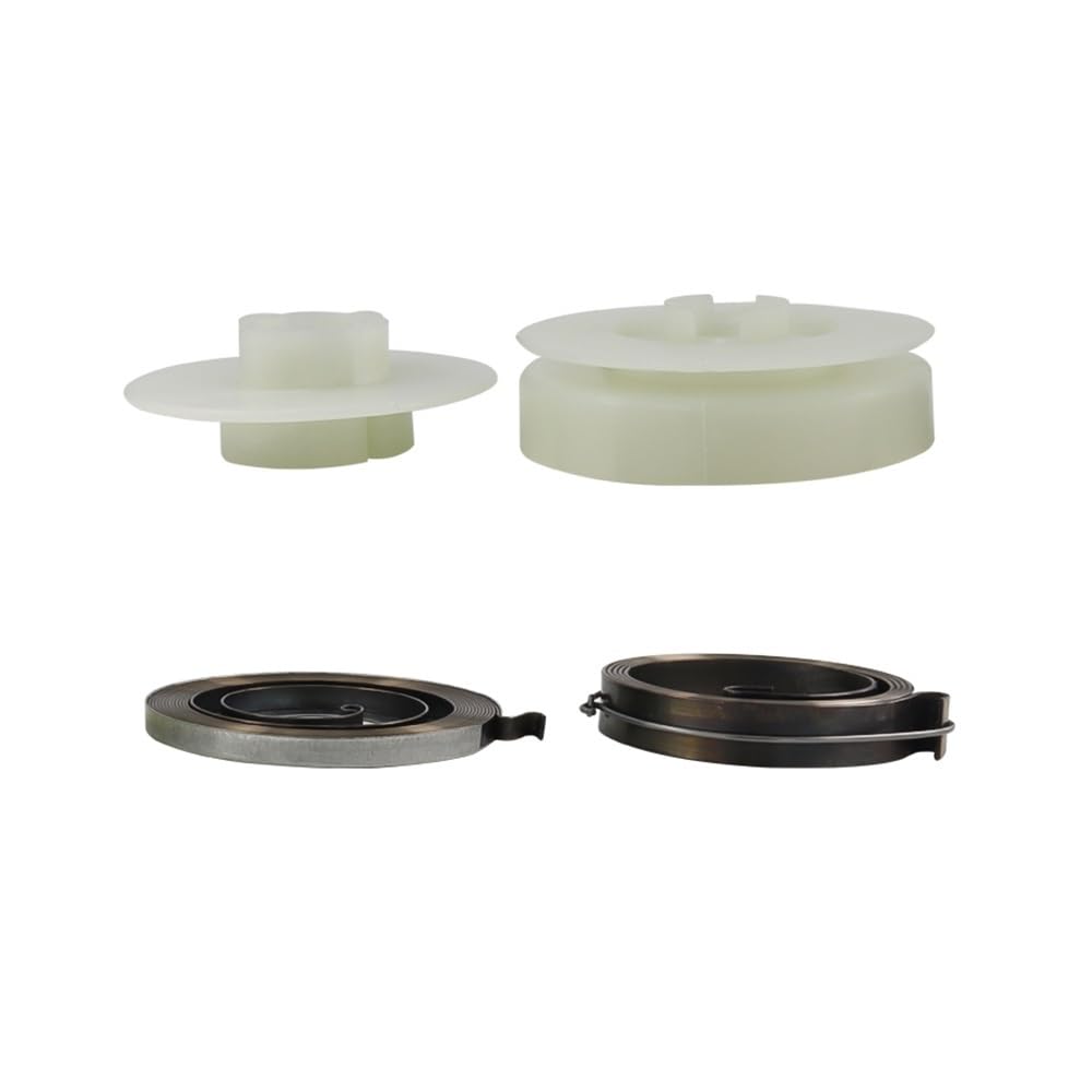 Polea de Arranque fácil for Motosierra eléctrica (3 Unidades) con 2 resortes, Compatible con motosierras de 4500, 5200, 5800, 45 CC, 52 CC y 58 CC.