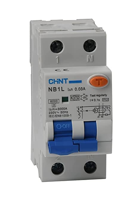 CHINT Interruptores magnéticos Serie NB1L-40, NB1L1, NB1L-2, NB1-63, NL1-63, DZ47-60/eB (NB1L-2, Tipo AC, 40A)