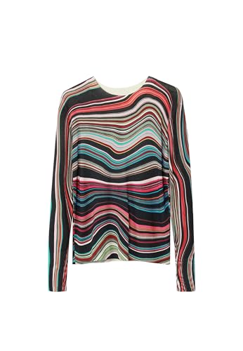 Desigual Women's Wavy Striped Sweater2
