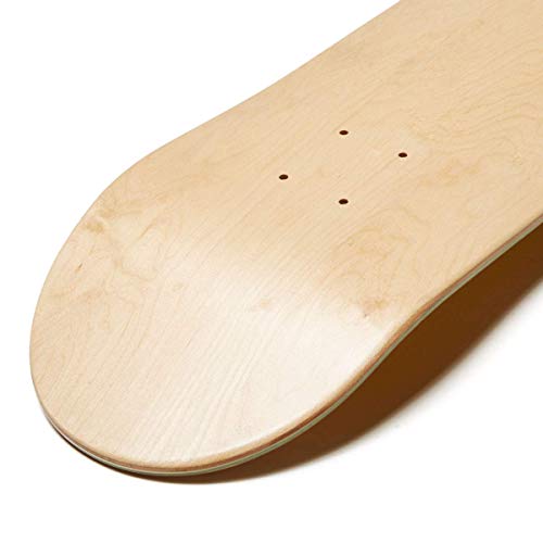 Image of CCS Logo Blank Skateboard Deck - Natural Wood /Colors /Multiple Sizes (Natural Wood, 7.00 inch)