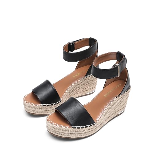 Image of DREAM PAIRS Women's Wedge Platform Summer Sandals