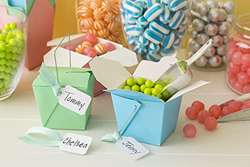 Avery Strung Marking Tags with String Attached, Gift Tags with String Attached, 1.75 x 1.09 in, Pack of 100 (6732)