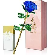 Amazon｜造花 インテリア クリスタル バラ 薔薇 一輪の花 枯れない花