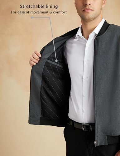 Image of Symbol Premium Mens Smart Casual Fully Lined Mild Winter Jacket (Regular Fit)