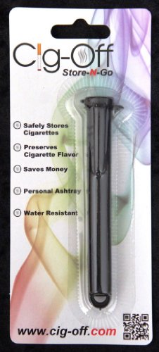 Cig-Off Store-N-Go - Cigarette Saver/Container - Waterproof – Odor Control – Medication Container – Air Tight