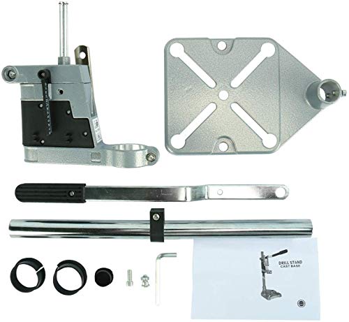 Adjustable Drill Press Stand for Drill Workbench Repair Tool Universal Bench Clamp Support Tool, Drill Press Table, Drill Stand for Hand Drill Single Hole Aluminum Base (1 Mounting Hole) - Thumbnail 4