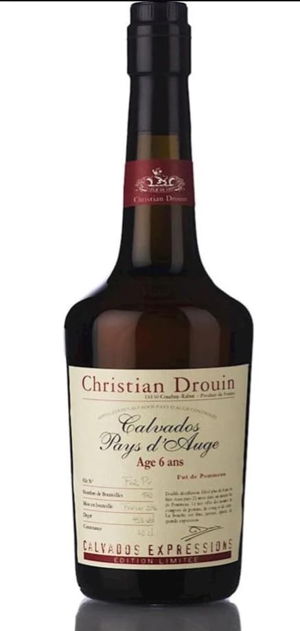 CALVADOS DROUIN EXPRESSIONS 6 ANS 2016, Calvados, 45% Vol., 70 cl