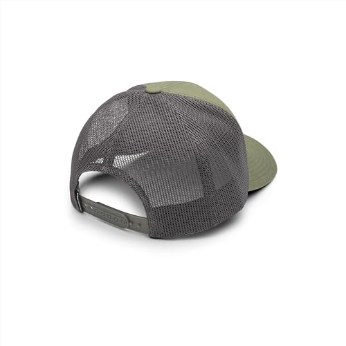 Image of Volcom Men's Snapback Hat - 6-Panel Twill Flat Brim Cap Adjustable Snap Closure