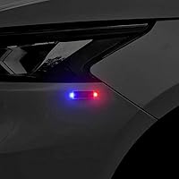 Vista 7 de Aolyty Luces de advertencia solares, luz LED intermitente IP65 impermeable luces de seguridad solar para conducción nocturna Barricada seguridad