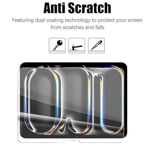 Image of Premium Tempered Glass Screen Protector for iPad Pro 11 inch (M4 2024) [Anti-Scratch] & [9H Surface Hardness] - Pack of 2