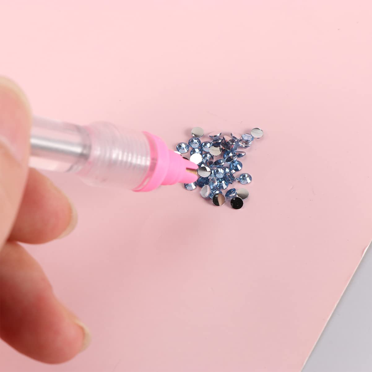 2 zestawy do zestawu do rękodzieła, rękodzieła Akcesoria do manicure Ozdoby do paznokci Klejnoty do paznokci Brokatowe wiertła Klejnoty Rozsiane narzędzia do majsterkowan