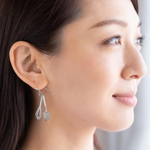 Sterling Silver Kitchen Cooking Utensil Dangle Earrings with French Ear Wires4