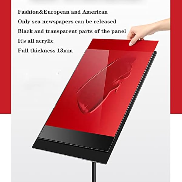 KT Board Sign Stand, Billboard Verticale en Horizontale View Display Stand, A3 Poster Stand Vloerstaande Sign Holder, Notice Stand Voor Bruiloft Zakelijke Activiteiten Display Oriented Signage goud