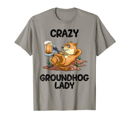 GroundHog Day Beer - Camiseta de regalo para pronosticar vibraciones de sombra Camiseta
