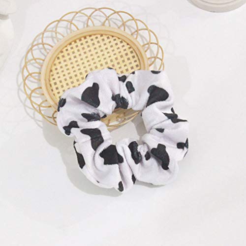 TENDYCOCO 6 peças de elásticos para cabelo de pelúcia, elásticos para cabelo, cordas de cabelo de ze