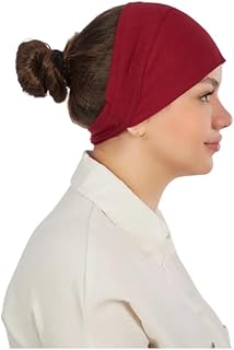 غطاء رأس أسفل الحجاب والخمار، باندانا داخلية مصممة بمقاس واحد ومريحة للارتداء