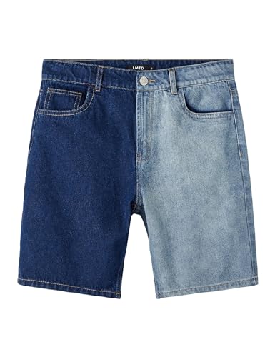 Pantalones cortos de niño NAME IT Nlmizzablock en vaquero azul de 176 cm