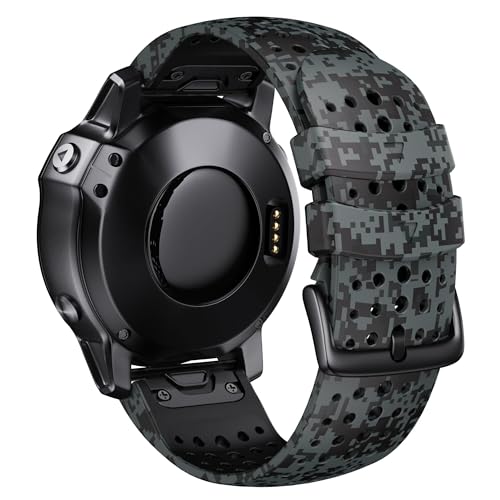 Correa para Fenix 8X y 7X de silicona flexible que evita irritaciones