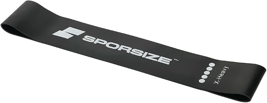 Sporsize Profesyonel Diren  Band  Tekli G l  Lateks Loop Band, Fitness, CrossFit, Pilates ve Ev Egzersizleri i in 30+38+56 KG SET