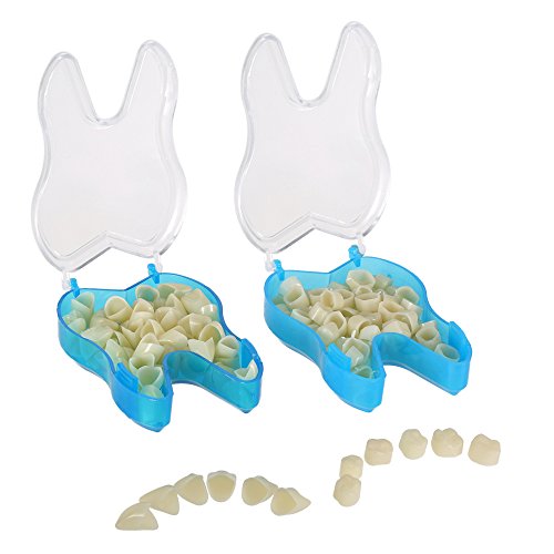 Impressive Smile WJDTC100 100 Pcs Mixed Dental Temporary Crown Kit Anterior Front & Molar Posterior 50 Of Each thumb #1