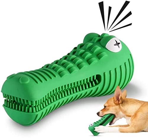 犬噛むおもちゃ 犬用おもちゃ 音の出る知育玩具 訓練玩具 ストレス解消 家具の傷を防ぐ ペットおもちゃ 中型犬・大型犬に適用 運動不足解消 歯ぎ清潔 口臭予防 安全 丈夫 犬の歯磨き棒 ワニ