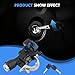 989-019 Ignition Switch Lock Cylinder Assembly Compatible with 2008-2012 Ford Escape,2009-2011 Ford Focus,2008-2011 Tribute,2008-2010 Mercury Mariner, 2 Chip Keys with Shear Bolt 9L8Z-3511-A
