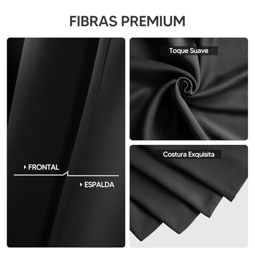 Lista de Cortinas de paneles - los preferidos. 18 Cortinas de paneles marca OSLIFE Sososy SUNSMELL (3)