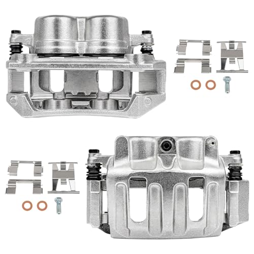 Image of SCITOO 18B4635 18B4634 Front Left & Right Disc Brake Calipers Assembly w /Bracket For Ford For F-150 1996-2003,For Ford For F-150 Heritage 2004