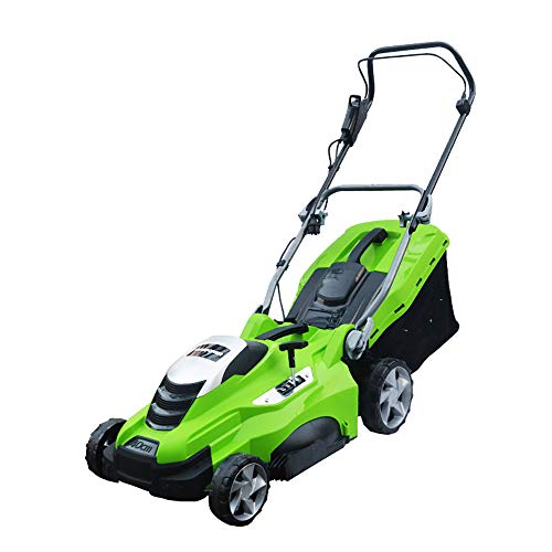 Large Lawn Mower Electric, Non-Contact Cutting, Light Weight, Effortless And Quiet, Creating An Elegant Lawn,1800W-50Mpowercord