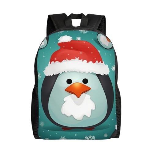 Mochila unisex impermeable para senderismo con diseño pingüino miniatura 1