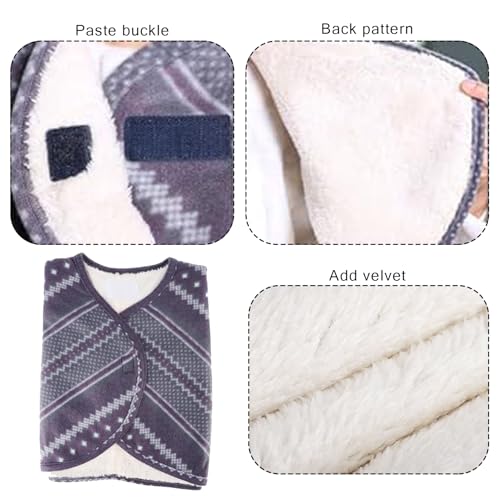 Plush Warm Double Sided Shoulder Cape Heated Shawl Wraps Capes Shoulder Warming Pad Neck Heat Pad For Women Protective Half Cape Shawl Winter Elderly 38 X 90Cm Soft Lightweight Breathable3