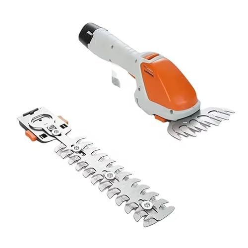 Tagliasiepi Mini Cesoia a Batteria Ricaricabile Forbici Tagliaerba per Potare Cespugli Tosare Siepi Aiuole Rifiniture