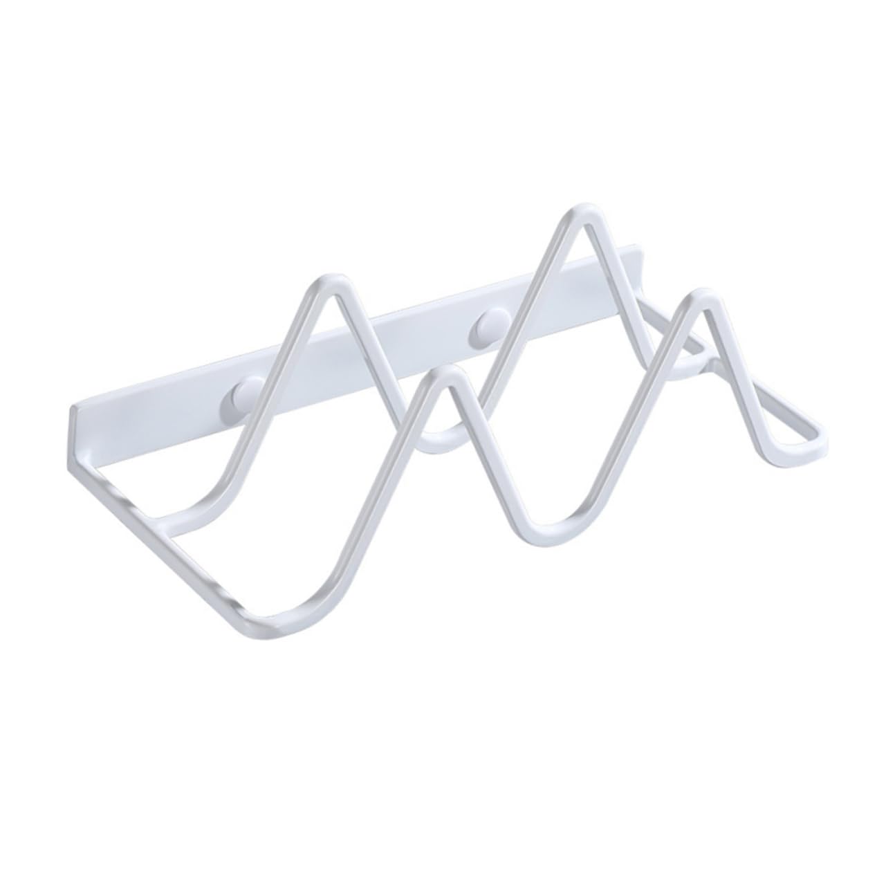 Garneck 1pc Slipper Stand Racks Hanging Shoe Rack Slippers Shoe Organizer Hanger Mount Slipper Wall Storage Bathroom Plain Home Shoe Storage Holder Shoe Stand White