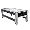 Triumph 3-in-1 Swivel Multi-Game Table – 84" Rotating Game Table with Air Hockey, Billiards & Table Tennis – Complete Accessory Set Included – Space-Saving Family Game Room Entertainment