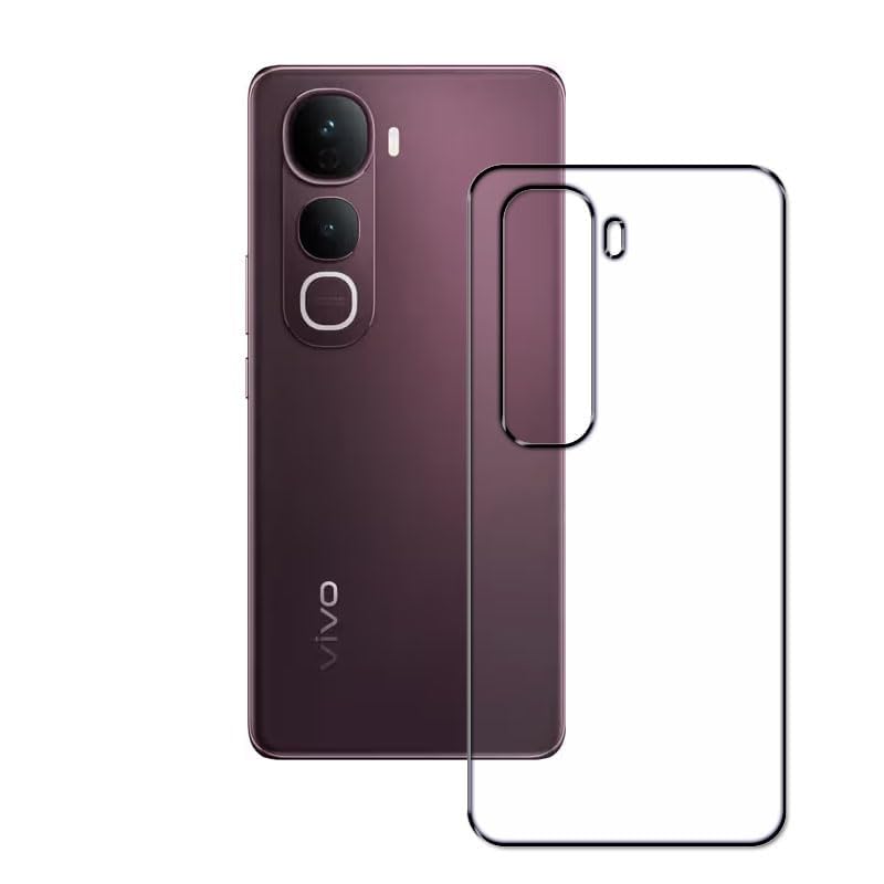 Image of UV Tempered Glass Screen Protector Compatible for Vivo Y400 Pro 5G | Front And Back Screen Guard With camera lens protector (Combo)