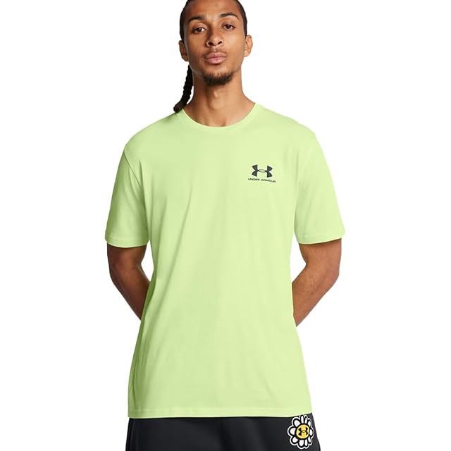 Under Armour UA Tech 2.0 koszulka z krótkim rękawem, lekka i oddychająca koszulka sportowa, odzież na siłownię z technologią antyzapachową dla mężczyzn