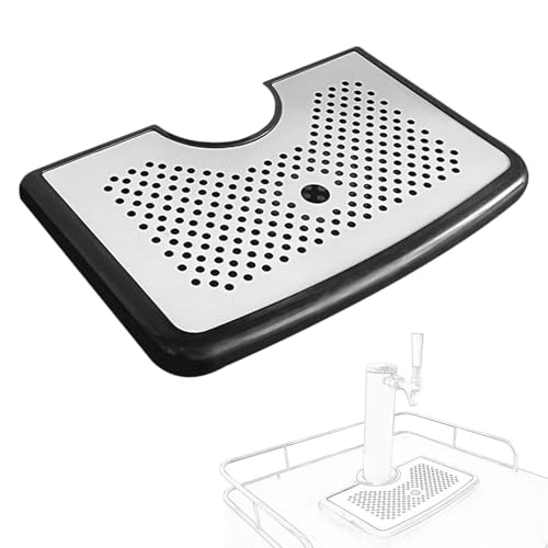 Bandeja de recepción extraíble para Kegerator que facilita la limpieza de derrames 3