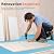 Temporary Floor Protection for Construction, Painting, Renovation, Protector Film for Hardwood Floors, Surface Carpet Protection Film, Tile&Hard Protection Covers 325 sqft