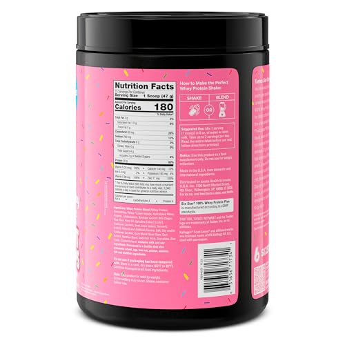 Image of Six Star Whey Protein Powder Plus | Muscle Building & Recovery Plus Immune Support | Muscle Builder for Men & Women | Kellogg's Froot Loops Birthday Cake Flavor | 1.5lb