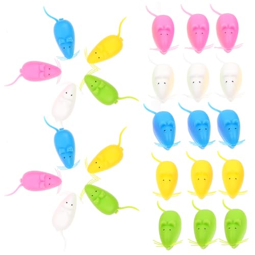 ULDIGI 100Pcs Tooth Holder Keepsake Organizer for Stylish Tooth Preservation Box Mouse Design Present for Newborns