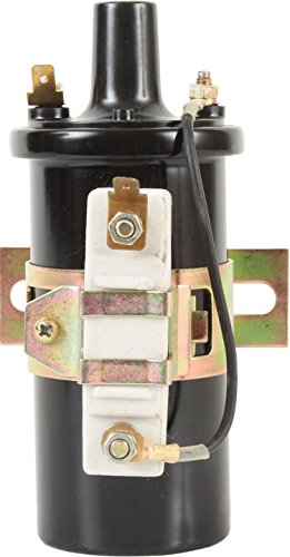 DB Electrical IDR0003 Ignition Coil Compatible with/Replacement for Ford Tractor 2000 3000 4000 5000 NAA600 800 w Bracket & Resistor 353875R91 395331R91 395331R92 396547R93 1115022 1115043