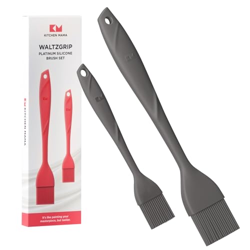 Kitchen Mama WaltzGrip Platinum Silicone Basting Pastry Brus...