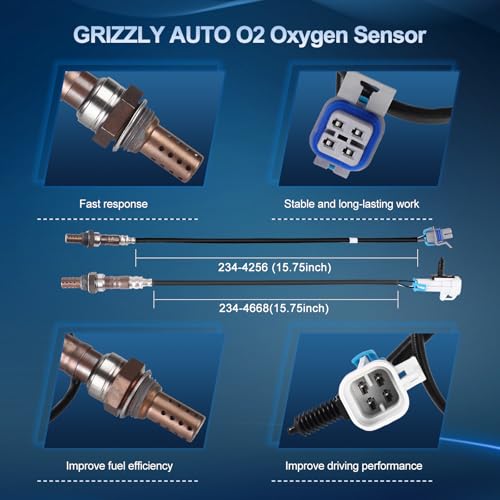 Sensor de Oxígeno O2 para Chevy Suburban y GMC Yukon XL, Pack 4 Piezas miniatura 3