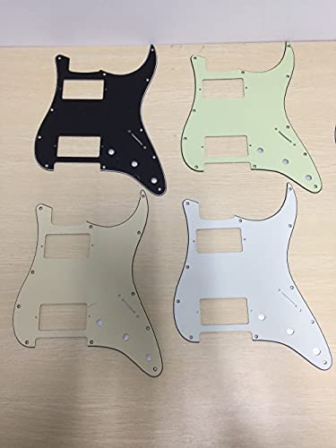 GaYouny Ensemble de 11 Trous HH Guitar électrique PickGuard Plaque de gratter et Assiettes arrière et vis for Style… - Les Beatles, Paul McCartney, John Lennon, RIngo Starr, George Harrison GaYouny Ensemble de 11 Trous HH Guitar électrique PickGuard Plaque de gratter et Assiettes arrière et vis for Style… – Image 6