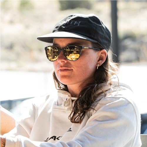 Image of SMITH Cheetah Sunglasses with Polarized Lenses - Performance Sports Active Cat Eye Sunglasses - For Women
