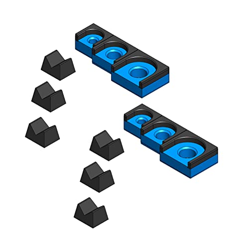 Image of MagAttach Ratchet Organizer Kit (3 Piece Set (2-Pack), Blue /Black)