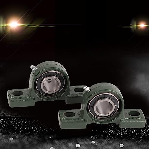VGEBY UCP205 25mm �Z���t�A���C�j���O �v�����}�[�u���b�N �s���[�u���b�N �x�A�����O���j�b�g ���S�n�E�W �S����2�d���� �@�B�p 2�Z�b�g