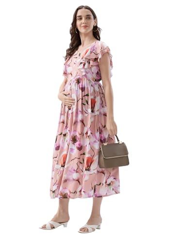 Image of AV2 Women Maternity Feeding Dress | Feeding Kurti | Nursing Dress -5071